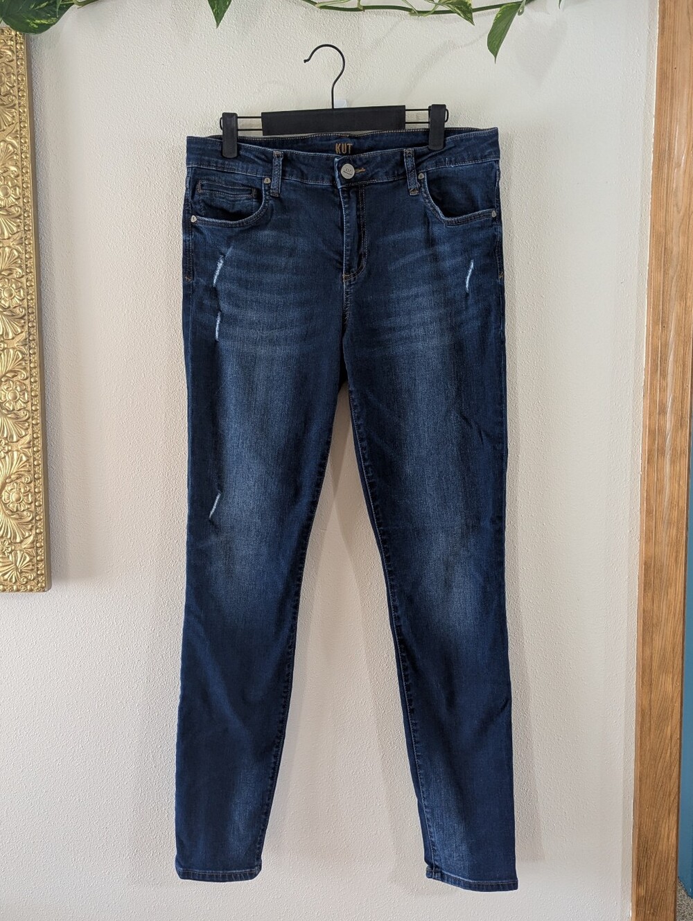 Kut Toothpick Skinny Dark Wash